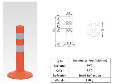 Delineator Post(Hight450mm)